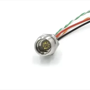 Cobalt 6-pin Hybrid Bulkhead Connector