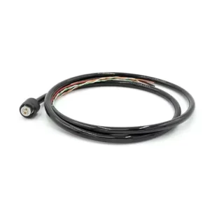 Cobalt 6-pin Hybrid Connector on 1-meter Cable, Single-ended